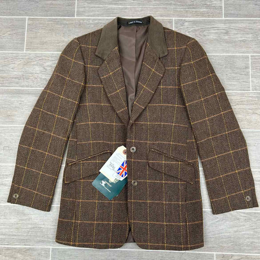 Portmann Outdoor Tweed Jacket, Size EU 34