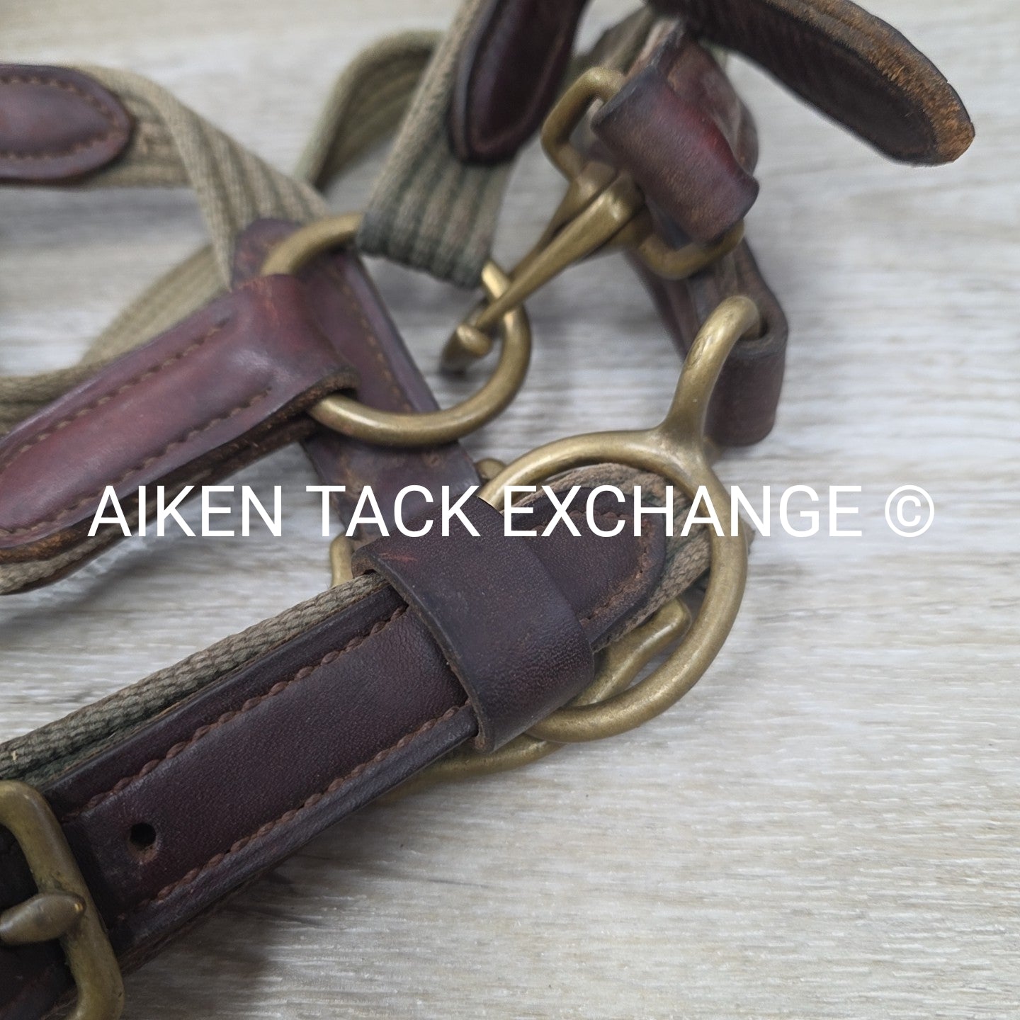 BARGAIN BUNDLE: Perri's Breakaway Halter, & Web Halter, Size Full