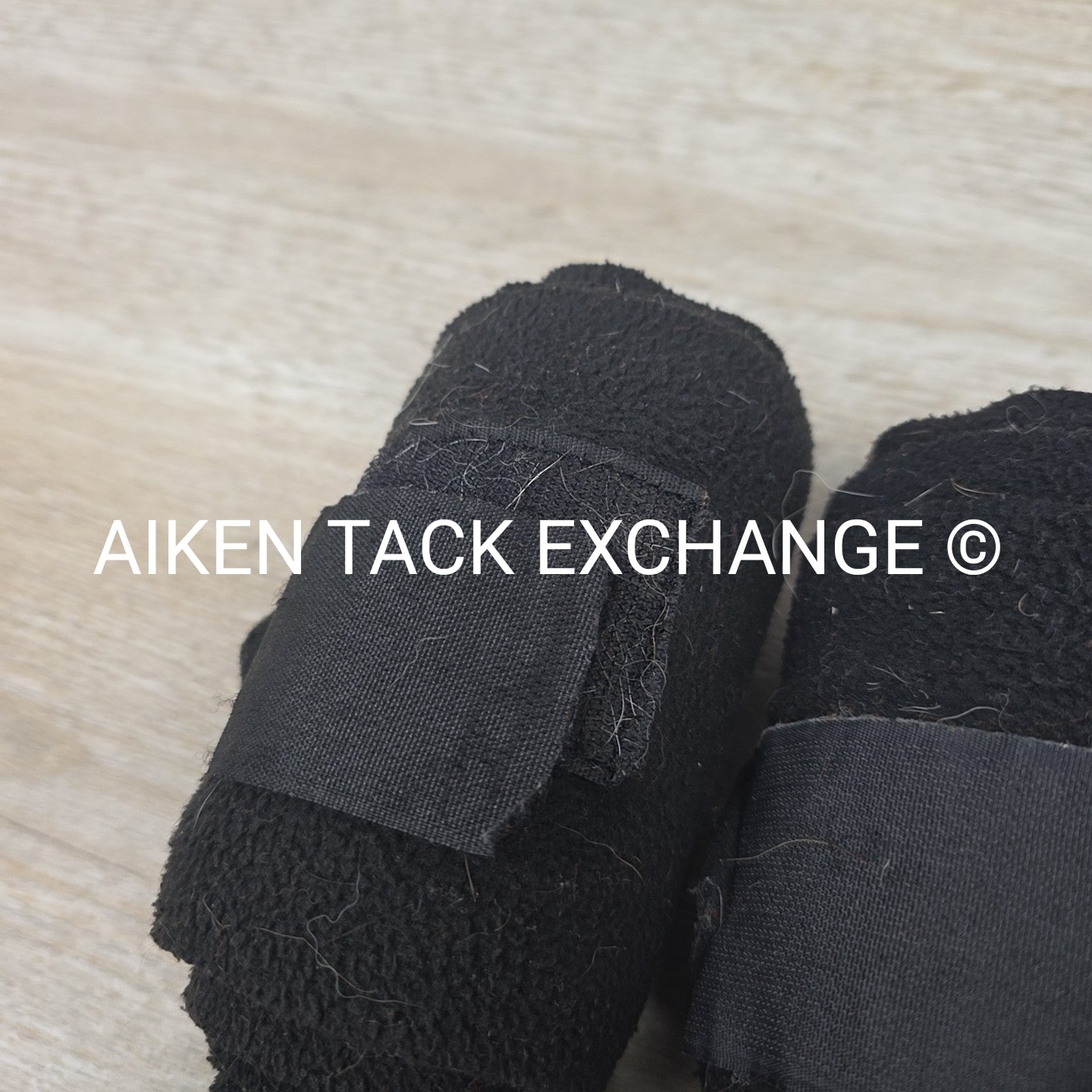 Centaur Fleece Polo Wraps, Black, Set of 4
