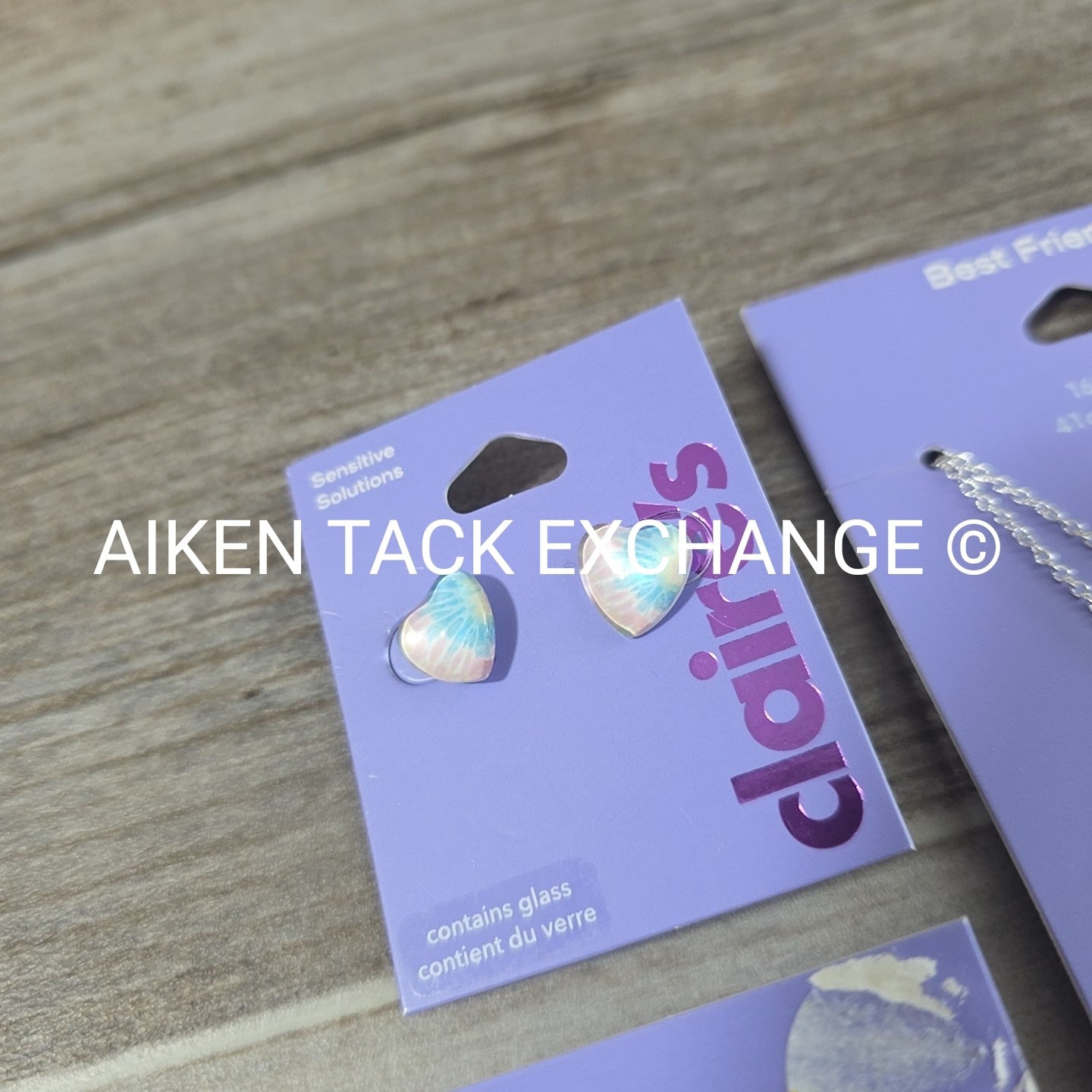 Claire's Necklace + 2 Sets of Earrings