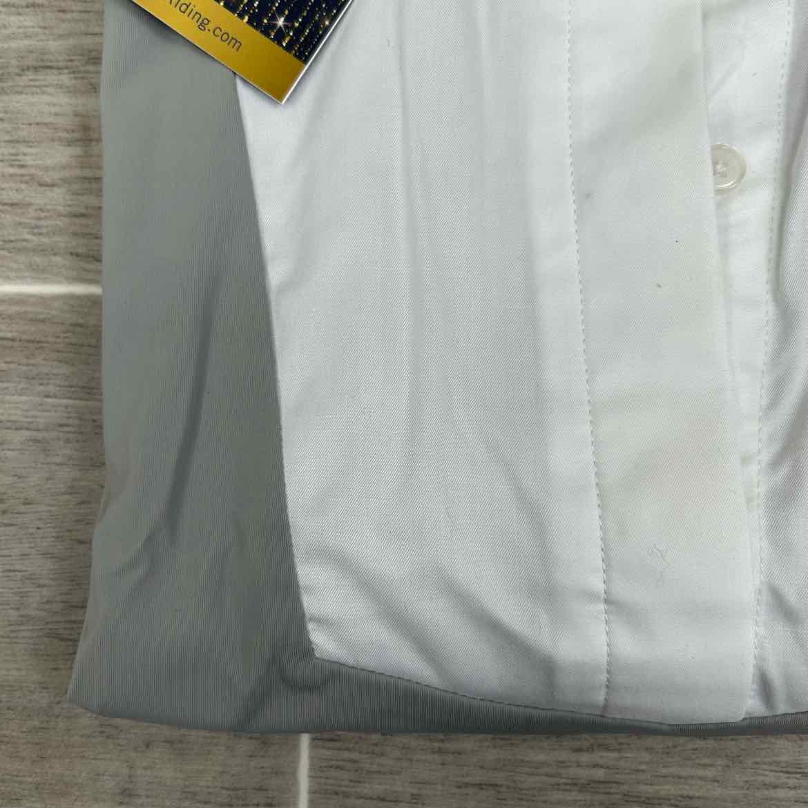 Ovation Elegance Short Sleeve Show Shirt, Grey, Size Large