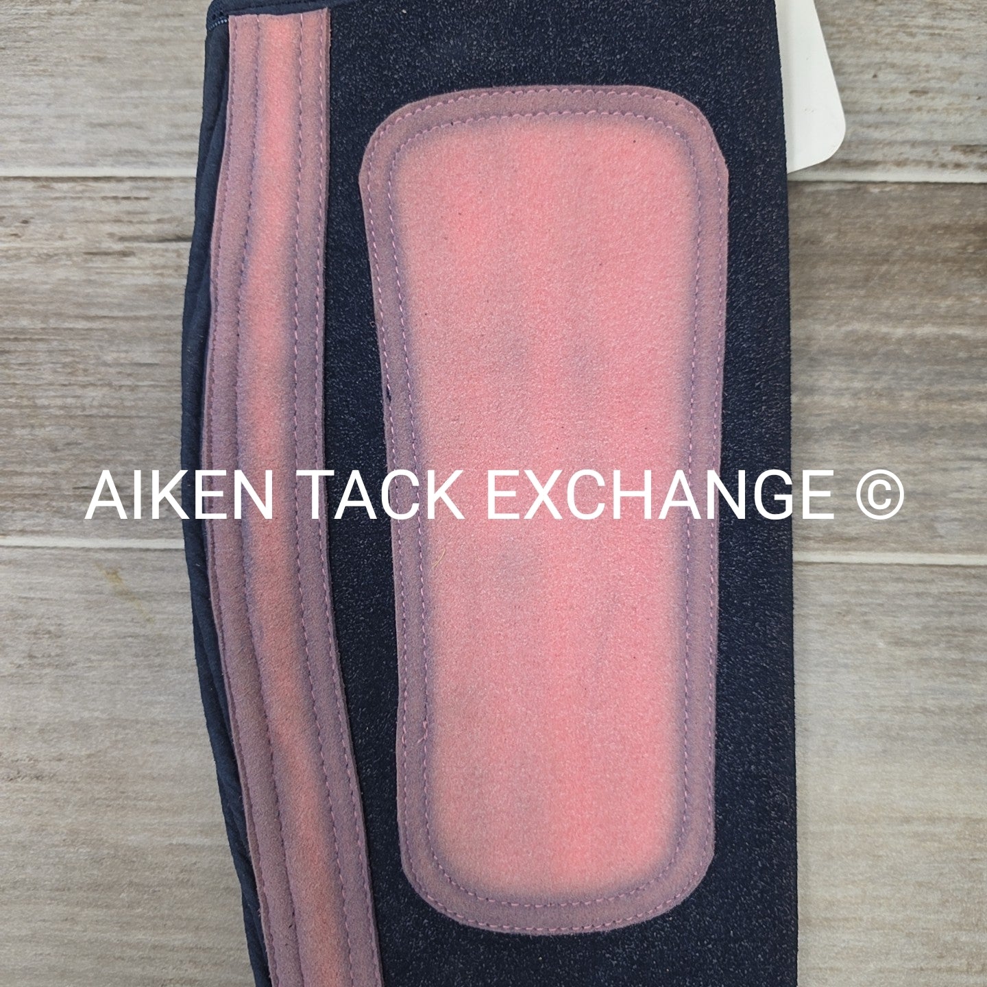 RHC Suede Half Chaps, Navy & Pink, Size X-Small