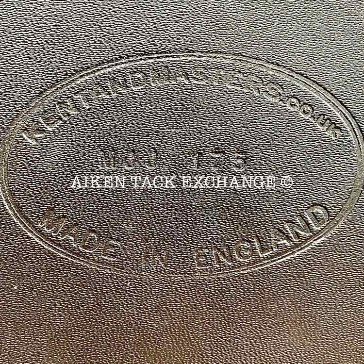 **SOLD** 2023 Kent & Masters S-Series MJJ Standard Wither Competition Jump Saddle, 17.5" Seat, Adjustable Tree - Changeable Gullet, Wool Flocked Panels