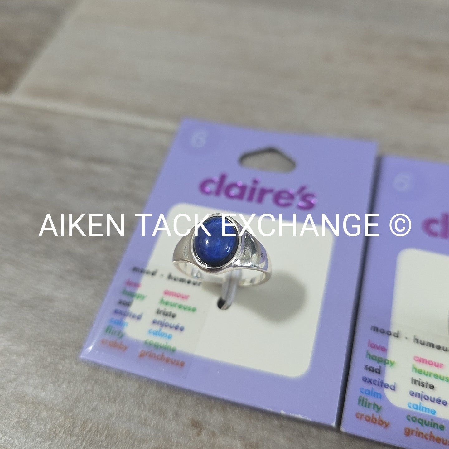 Claire's Mood Rings (2) - Size 6