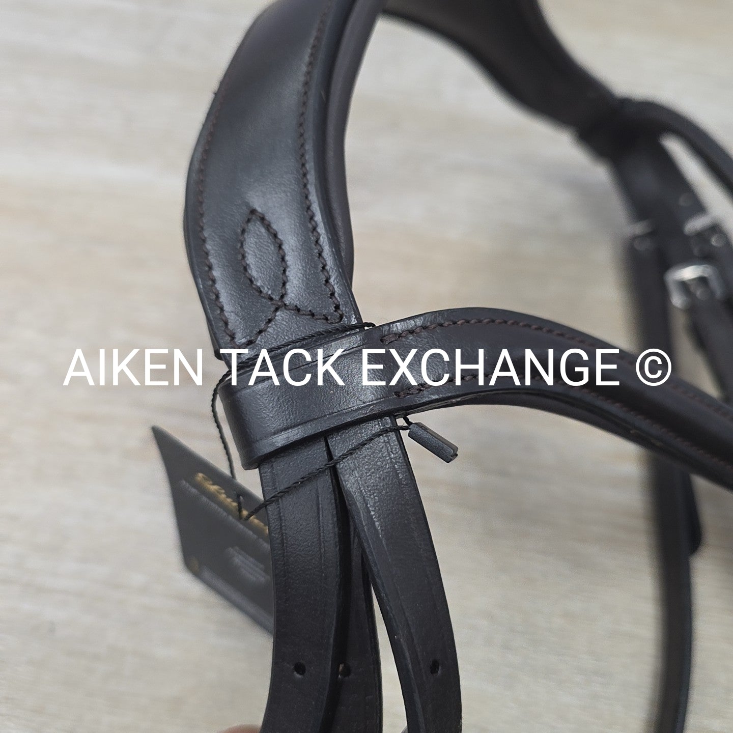 Lumiere "Mikayla" Bridle, No Reins, Brown, Size Full