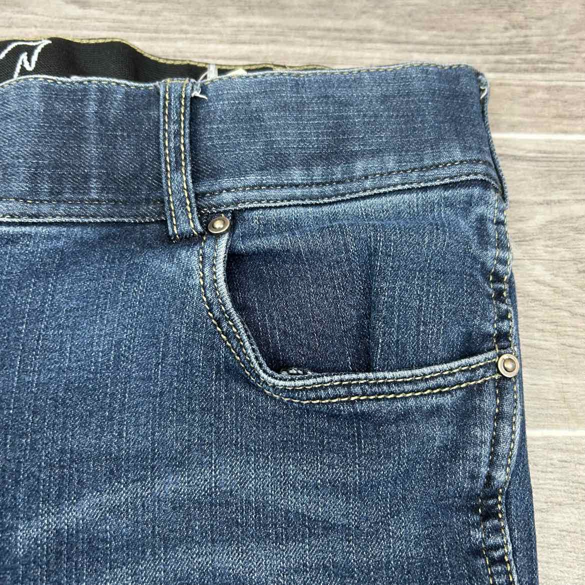 Goode Rider Knee Patch Denim Breeches, Size 28 L