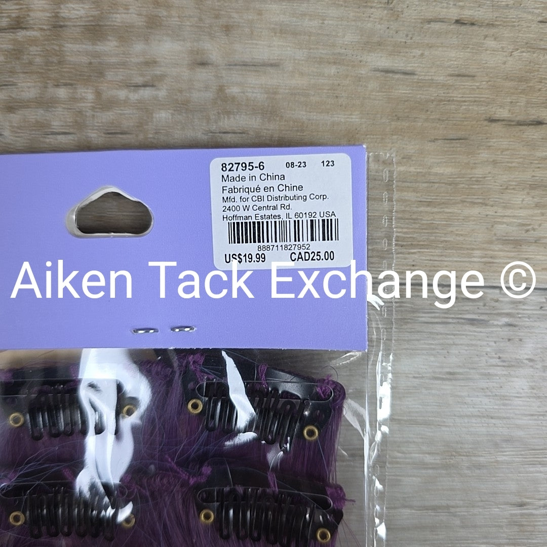 Claire's Faux Hair Extensions, 4 Pieces