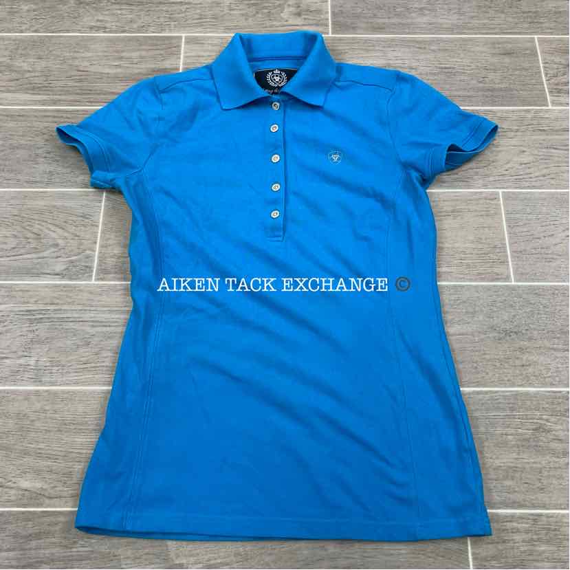 Ariat Short Sleeve Polo Top, Size Small