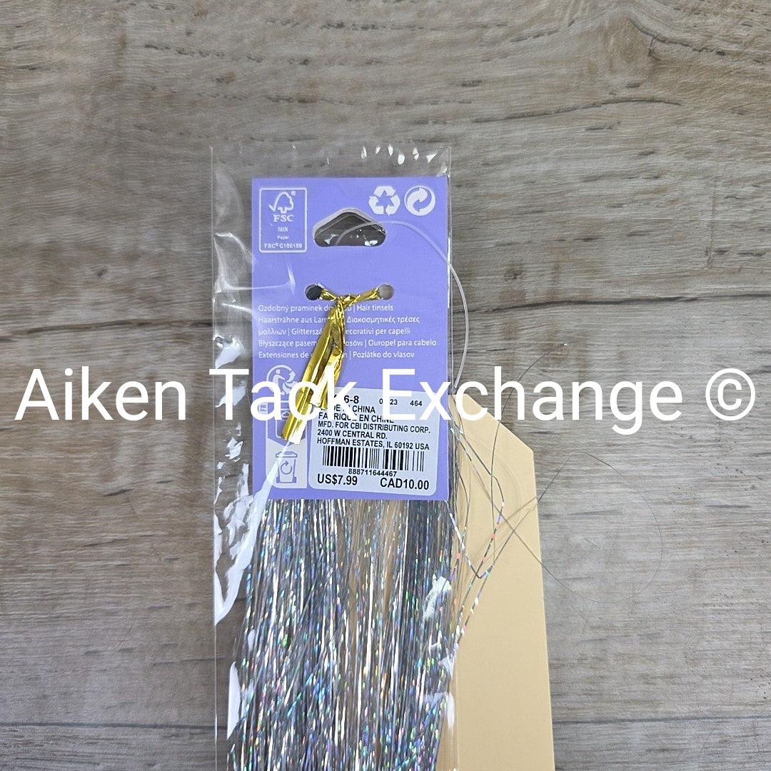Claire's Faux Hair Tinsel Extension