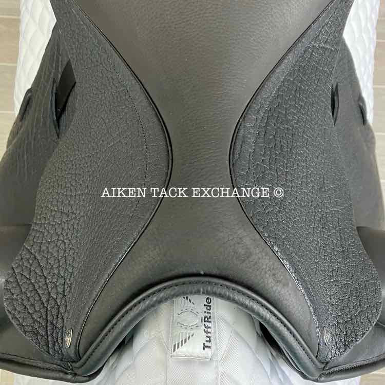 2024 Custom Saddlery Wolfgang Matrix MKII Monoflap Dressage Saddle, 17.5" Seat, Adjustable Tree, Wool Flocked Pony Panels