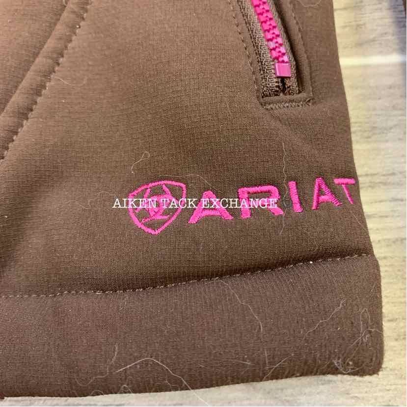 Ariat Fleece Lined Softshell Jacket, Size Small