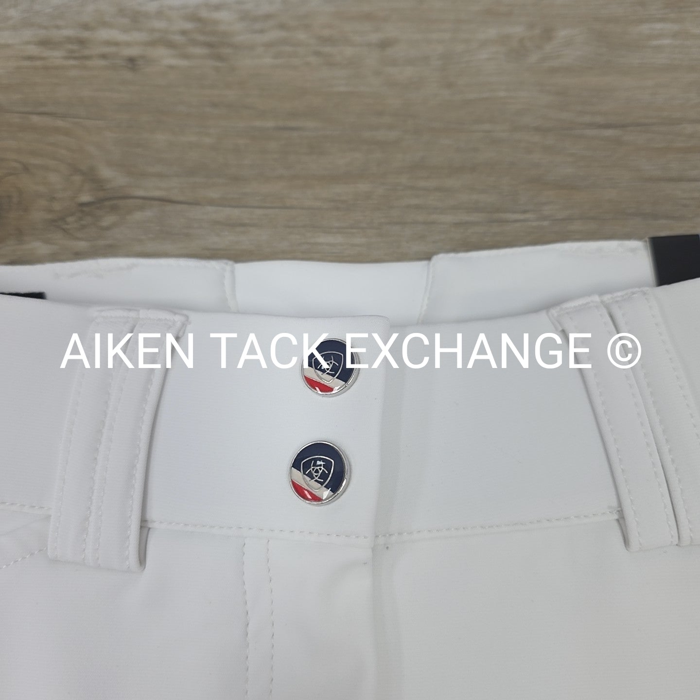 Ariat Tri Factor Silicone Grip Knee Patch Breeches, Size 22 L