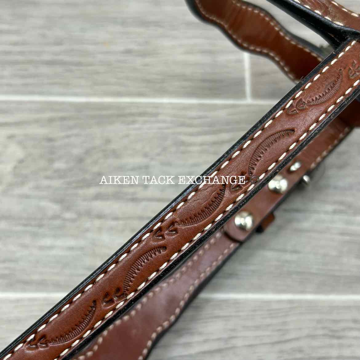 One Ear Western Headstall with Bling