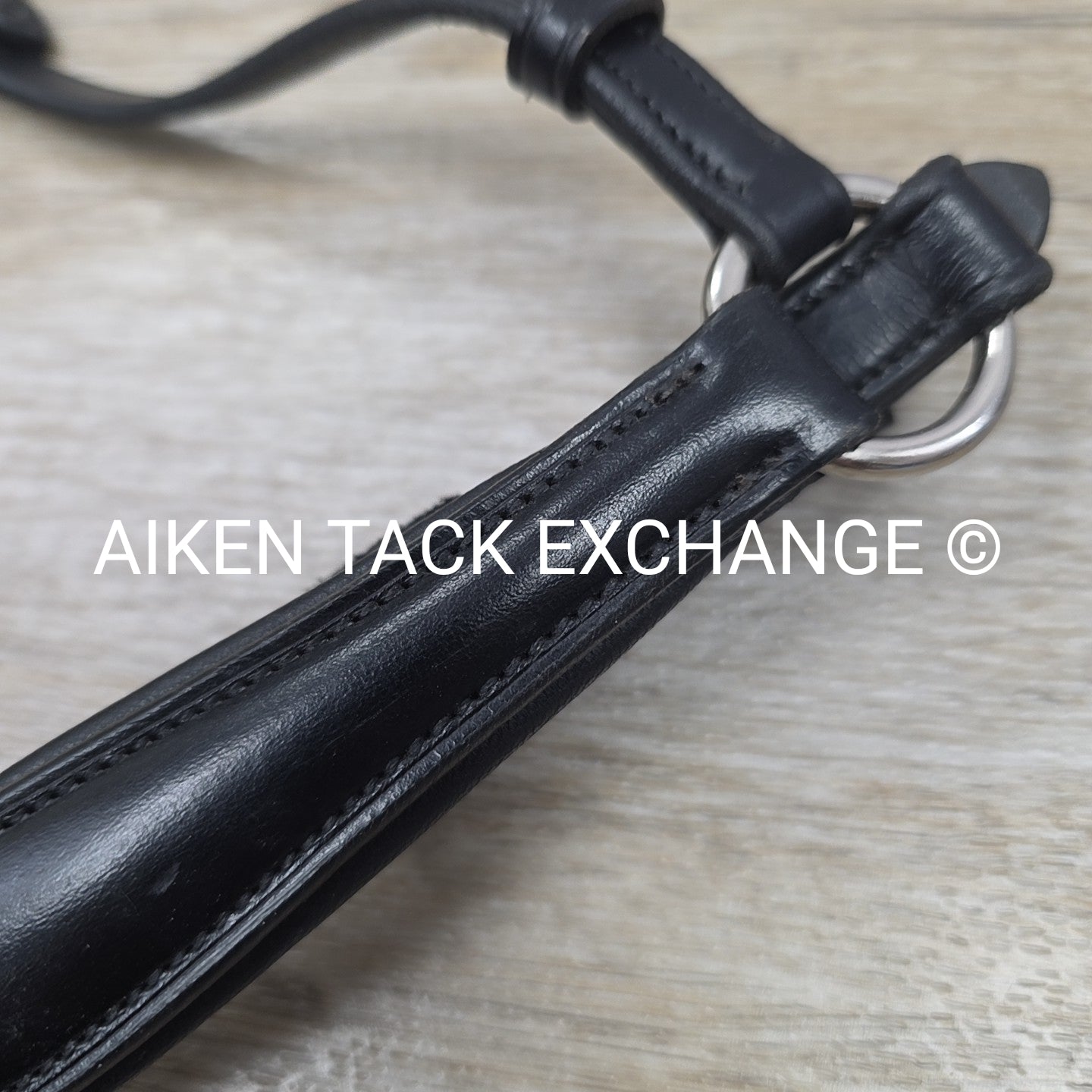 KL Select Red Barn Drop Noseband, Black, Size Cob