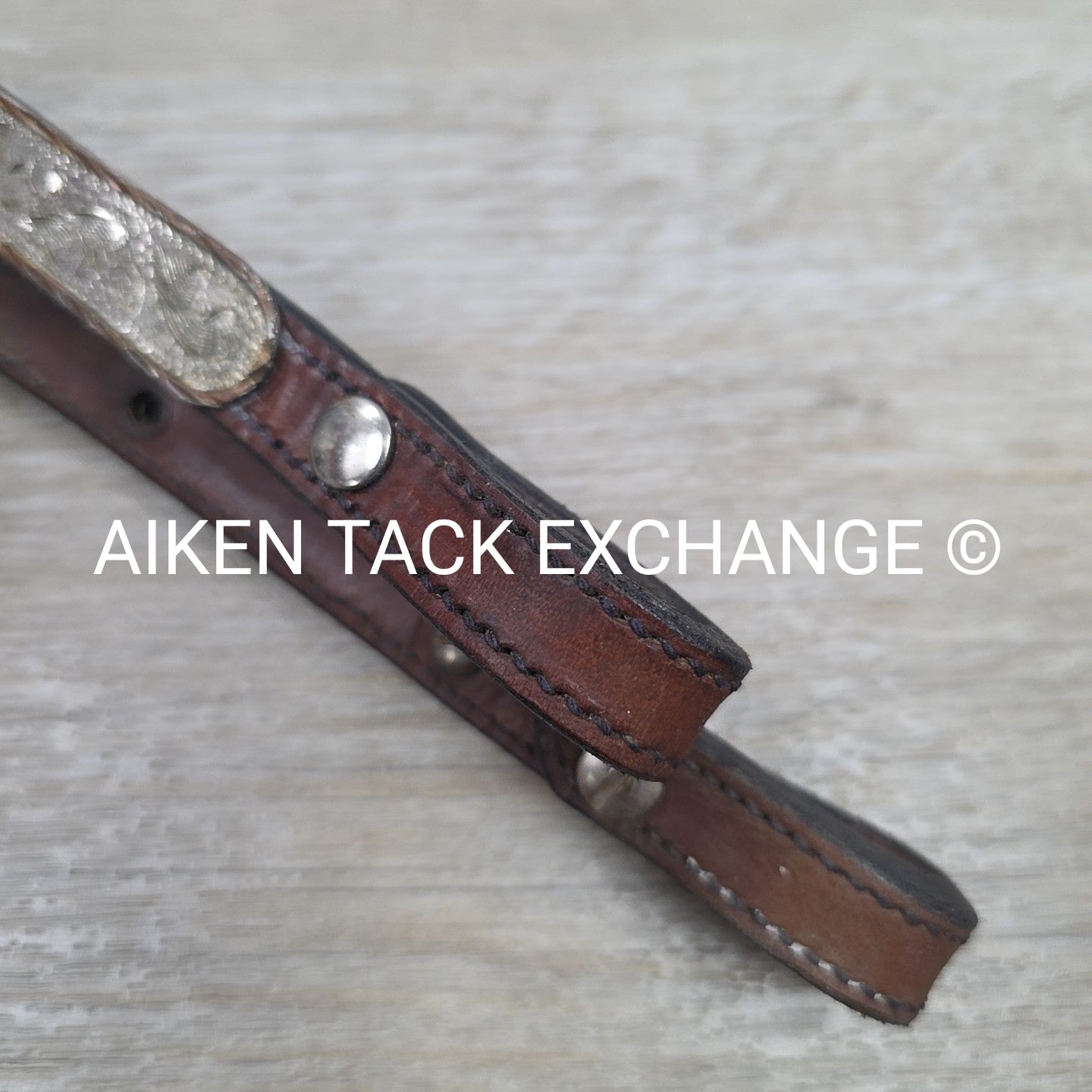 One Ear Headstall, Brown, No Reins