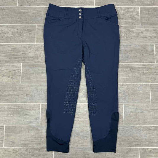 SmartPak Hadley Silicone Grip Full Seat Breeches, Size 36 R