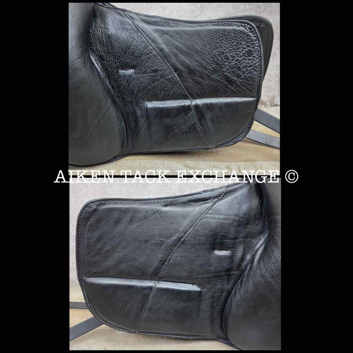 Heather Moffett Enlightened Equitation HM Vogue Dressage Saddle, 17" Seat - SoftTree