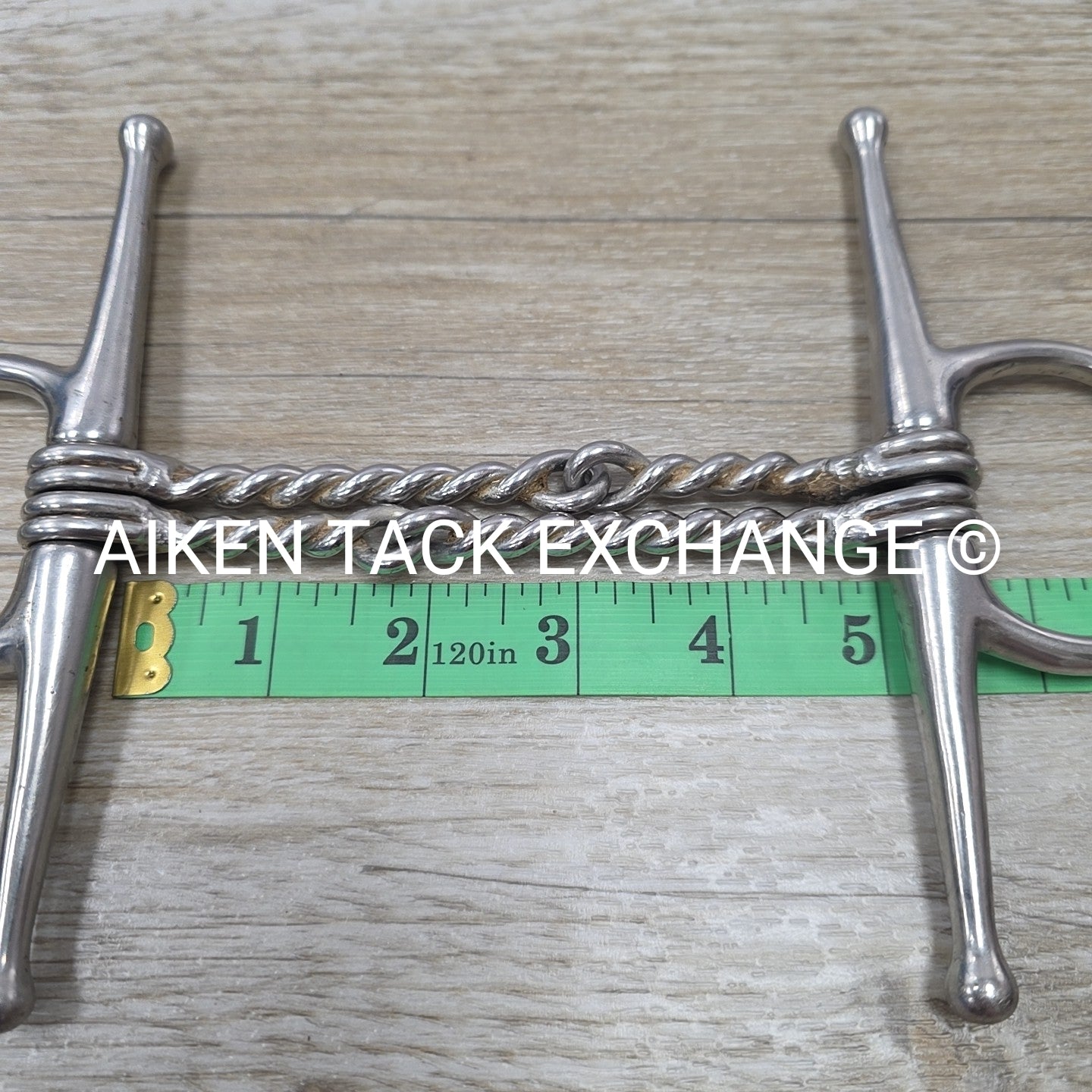 Double Twisted Wire Full Cheek Bit 4.75"
