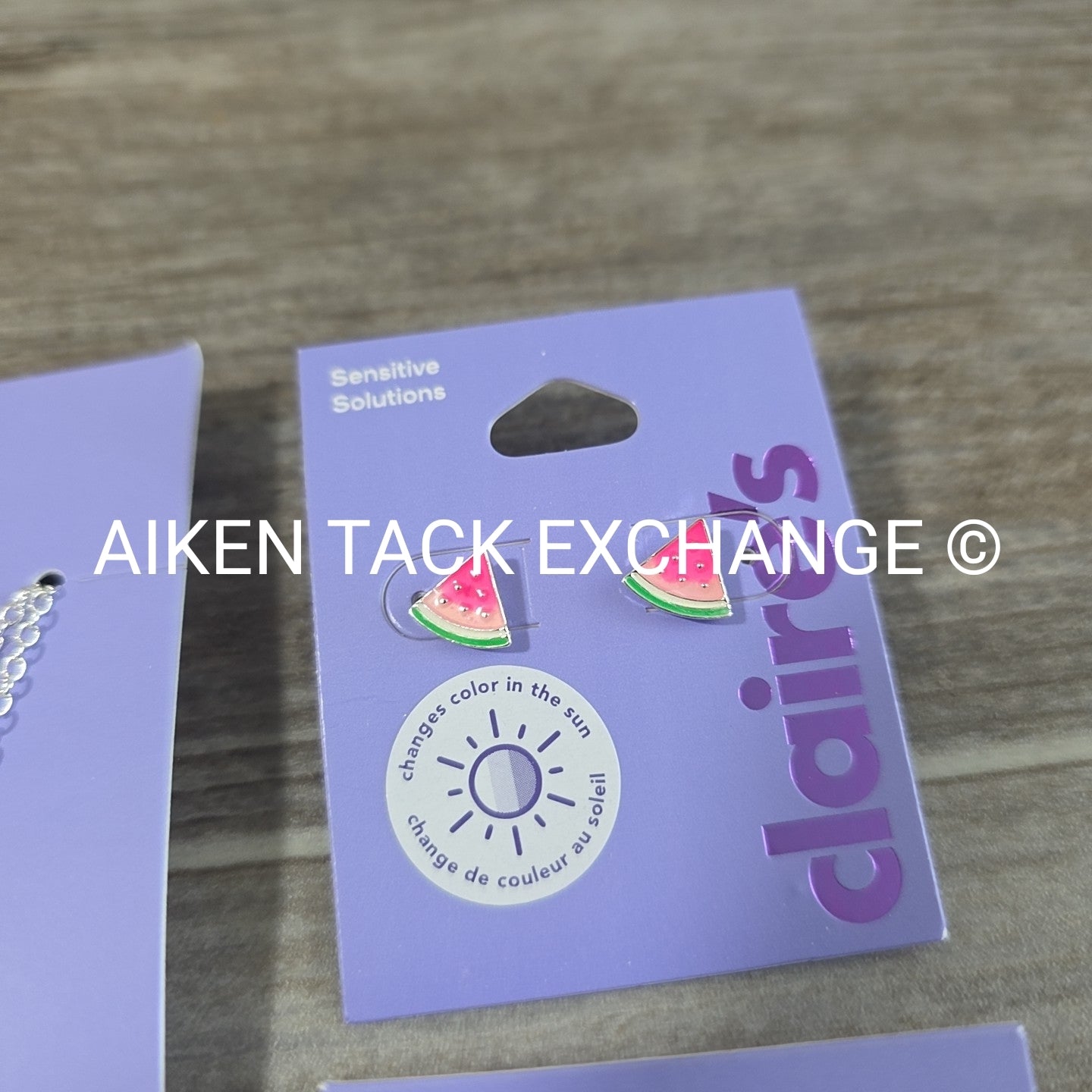 Claire's Necklace + 2 Sets of Earrings