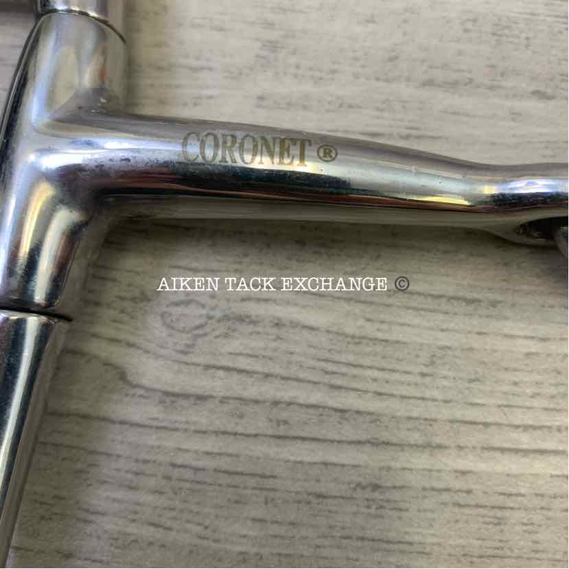 Coronet Single Joint Short Shank Full Cheek Bit 5"