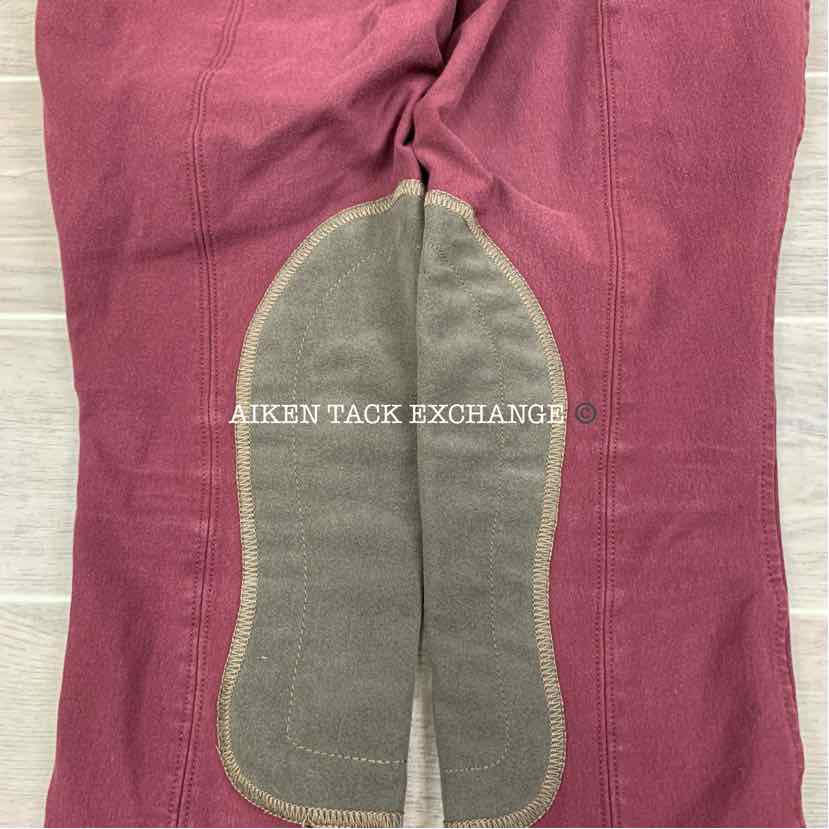 Noble Outfitters Size Zip Knee Patch Breeches, Size 22R