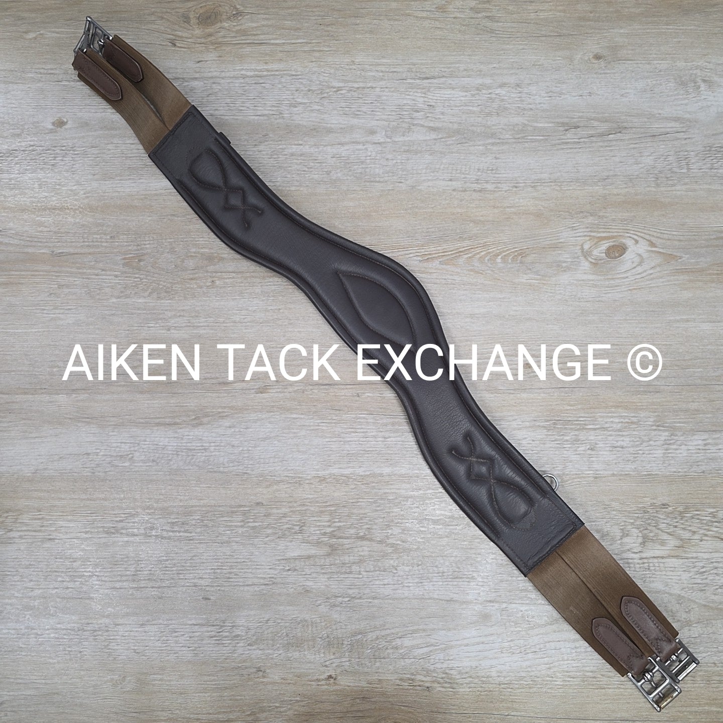 Total Saddle Fit Shoulder Relief Jump AP Girth, Brown, 44"