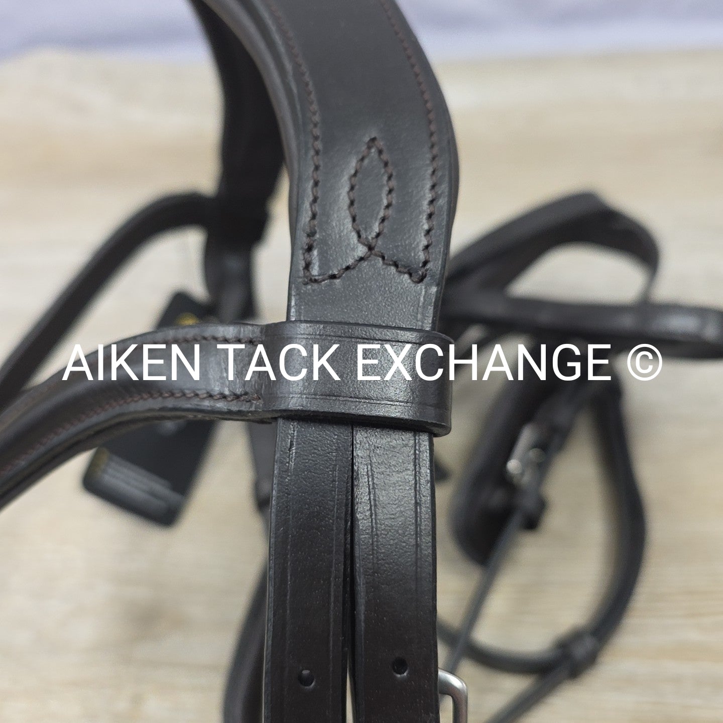 Lumiere "Mikayla" Bridle, No Reins, Brown, Size Full