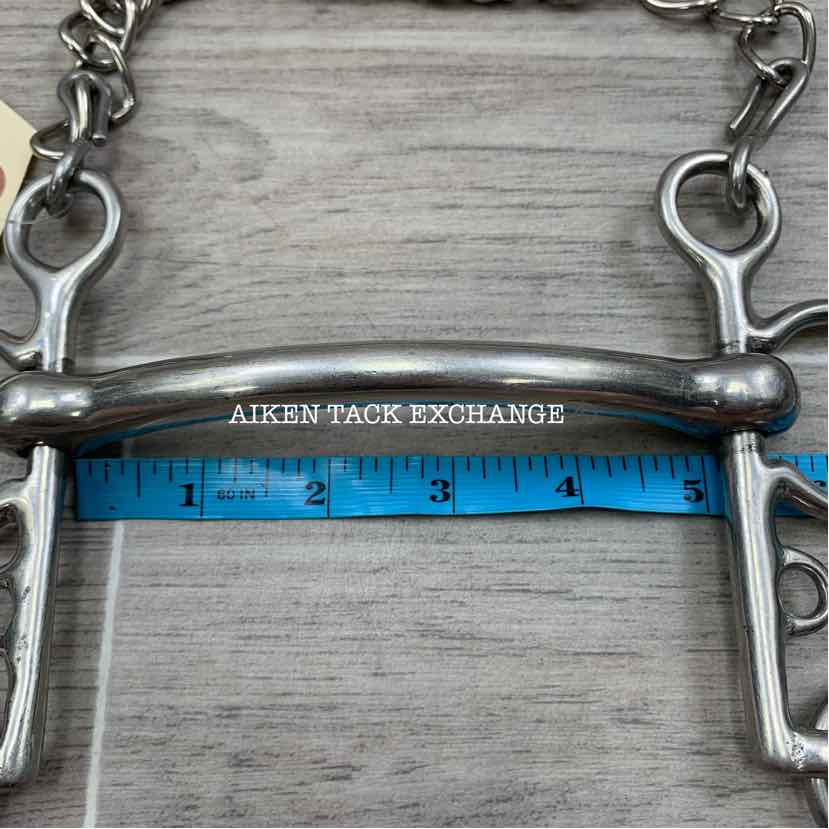 Eldonian Mullen Mouth Pelham Bit 5"