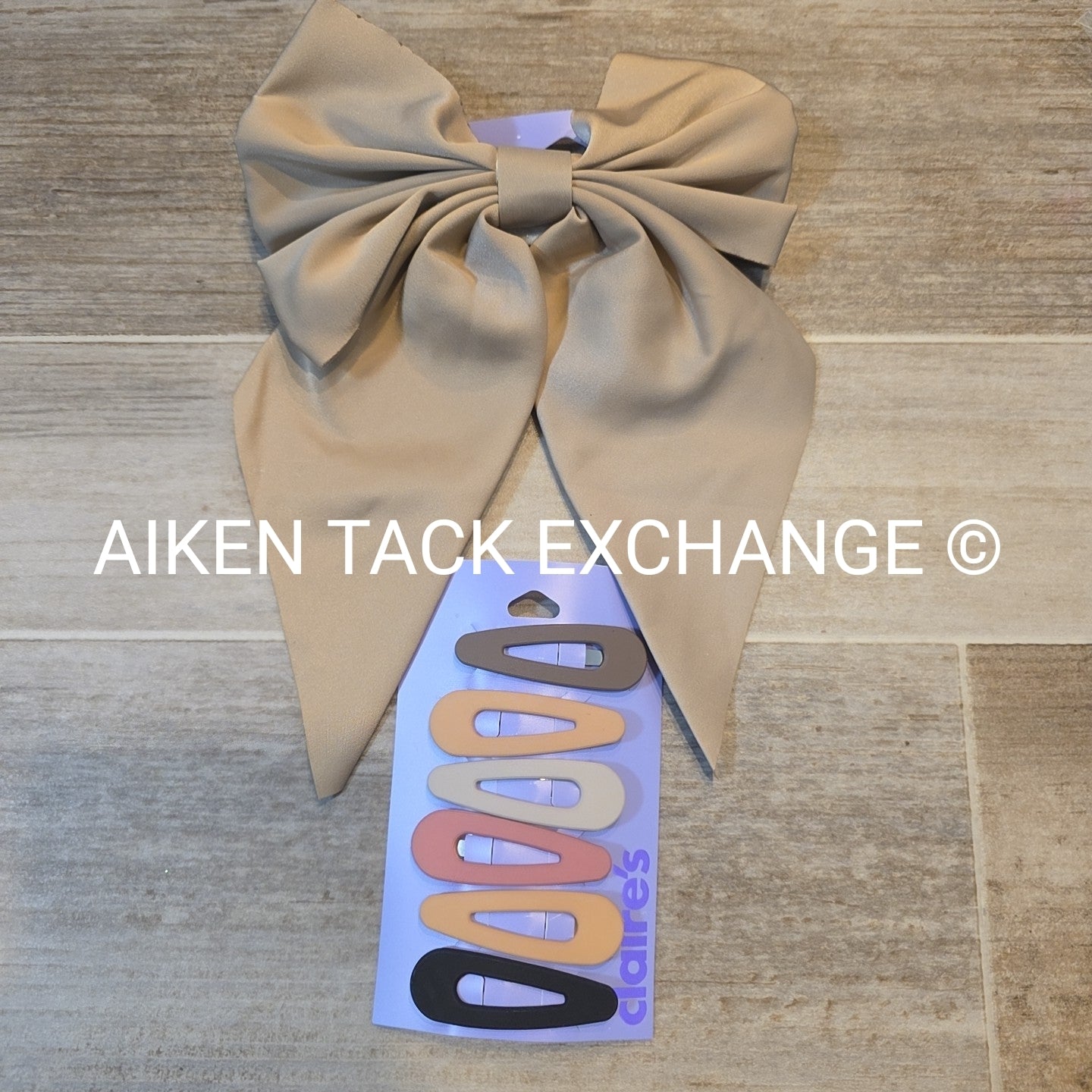 Claire's Hair Clip Bundle - 6 Small, 1 Large