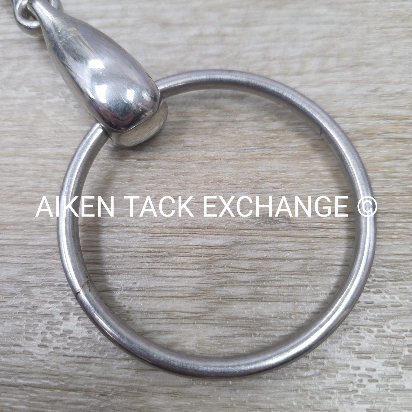Stubben Hollow French Link Loose Ring Bit 5"