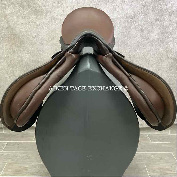 Courbette Lemetex Cresta All Purpose Jump Saddle, 17.5" Seat, Medium Tree, Foam Panels