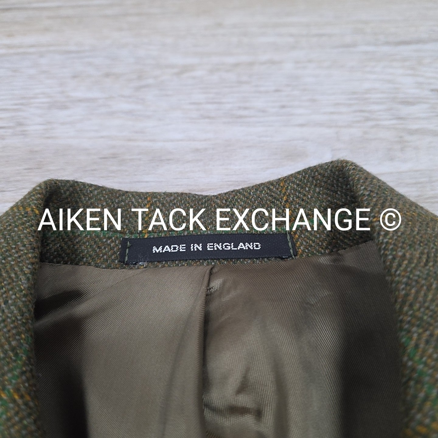 Horse Country Tweed Coat for Fox Hunting, Size 38 L