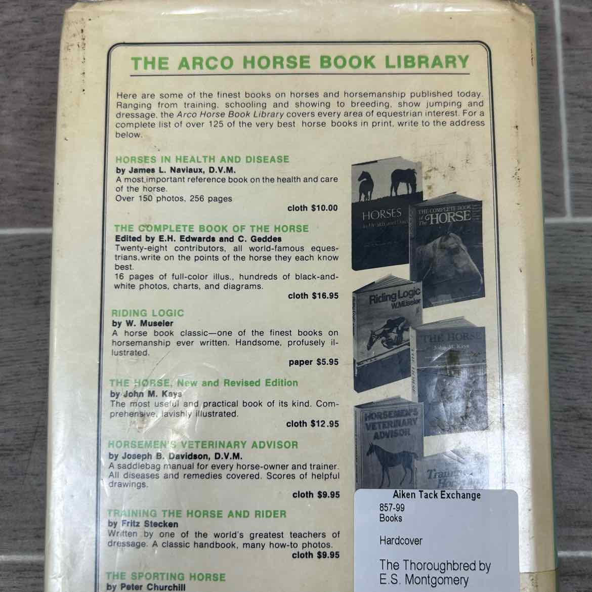 The Thoroughbred by E.S. Montgomery