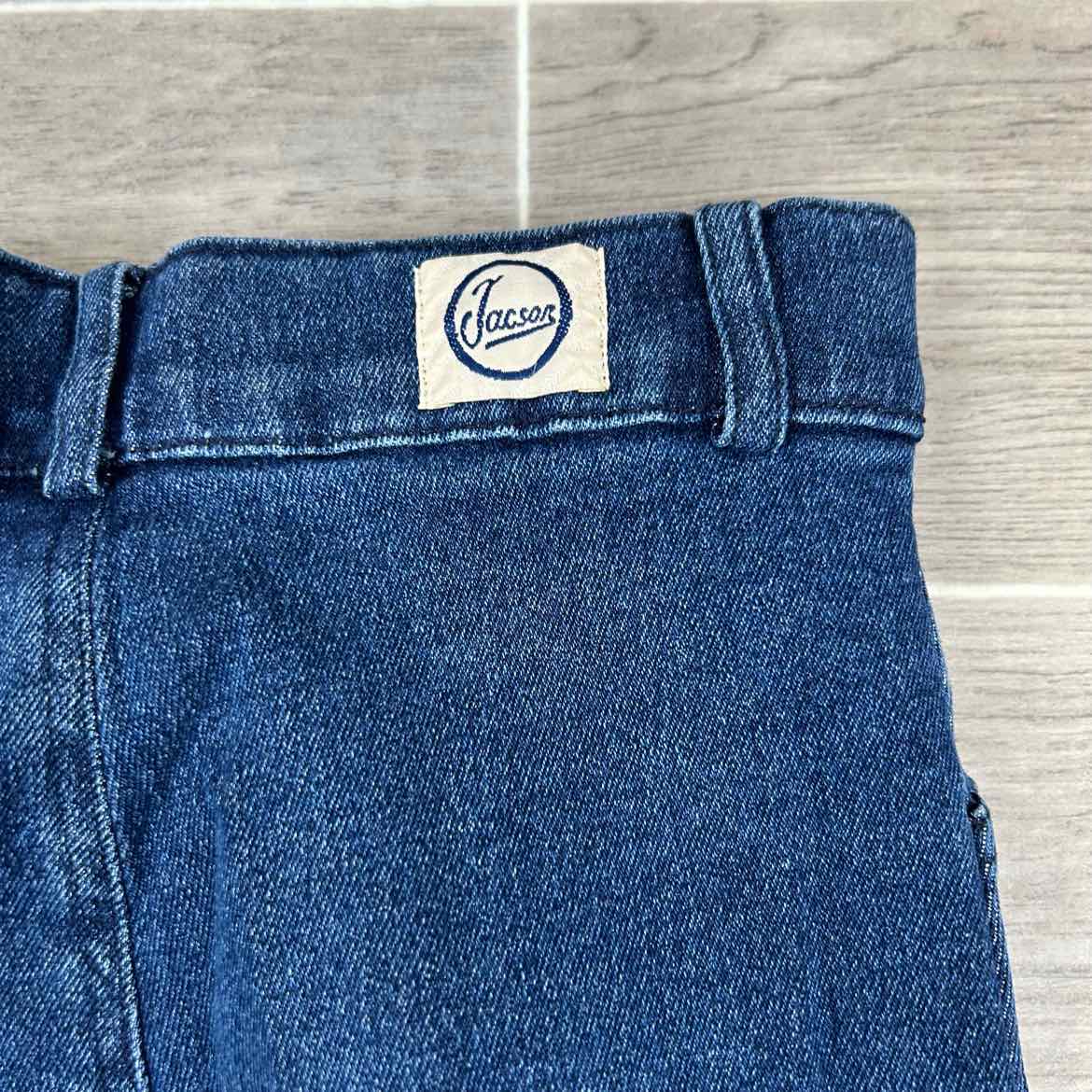 Jacson Wear Children's Denim Knee Patch Riding Jean Breeches, Size 10, Brand New
