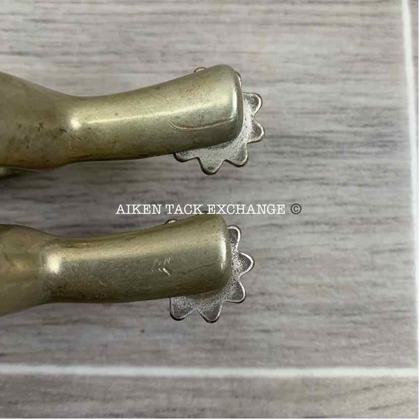 Herm Sprenger German Silver Rowel Spurs