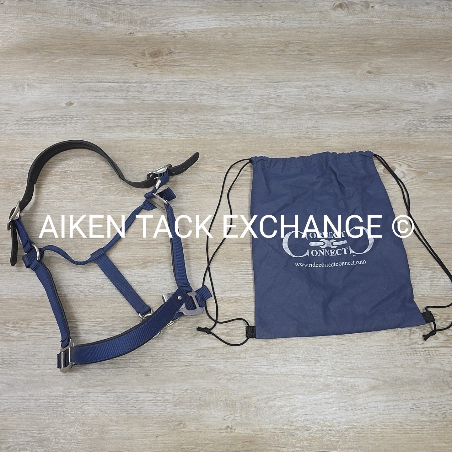 Correct Connect Magna Halter with Leather Breakaway, Oversize