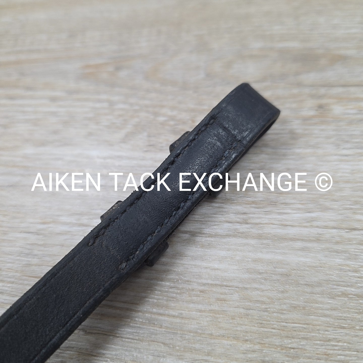 Stubben Rubber Reins, Black, 56"