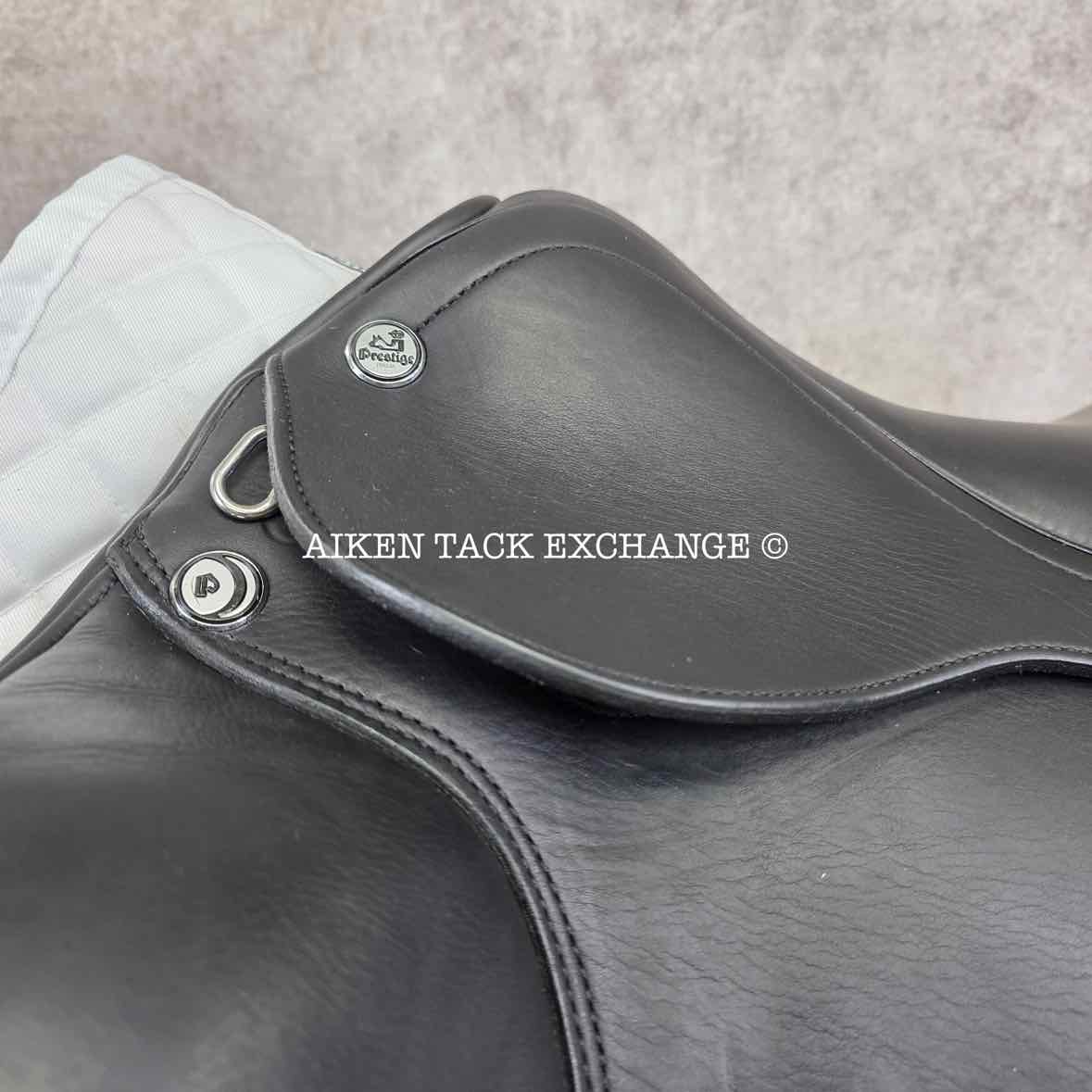 2021 Prestige X-D2 K Zero Dressage Saddle, 18" Seat, Medium Tree, Wool Flocked Panels