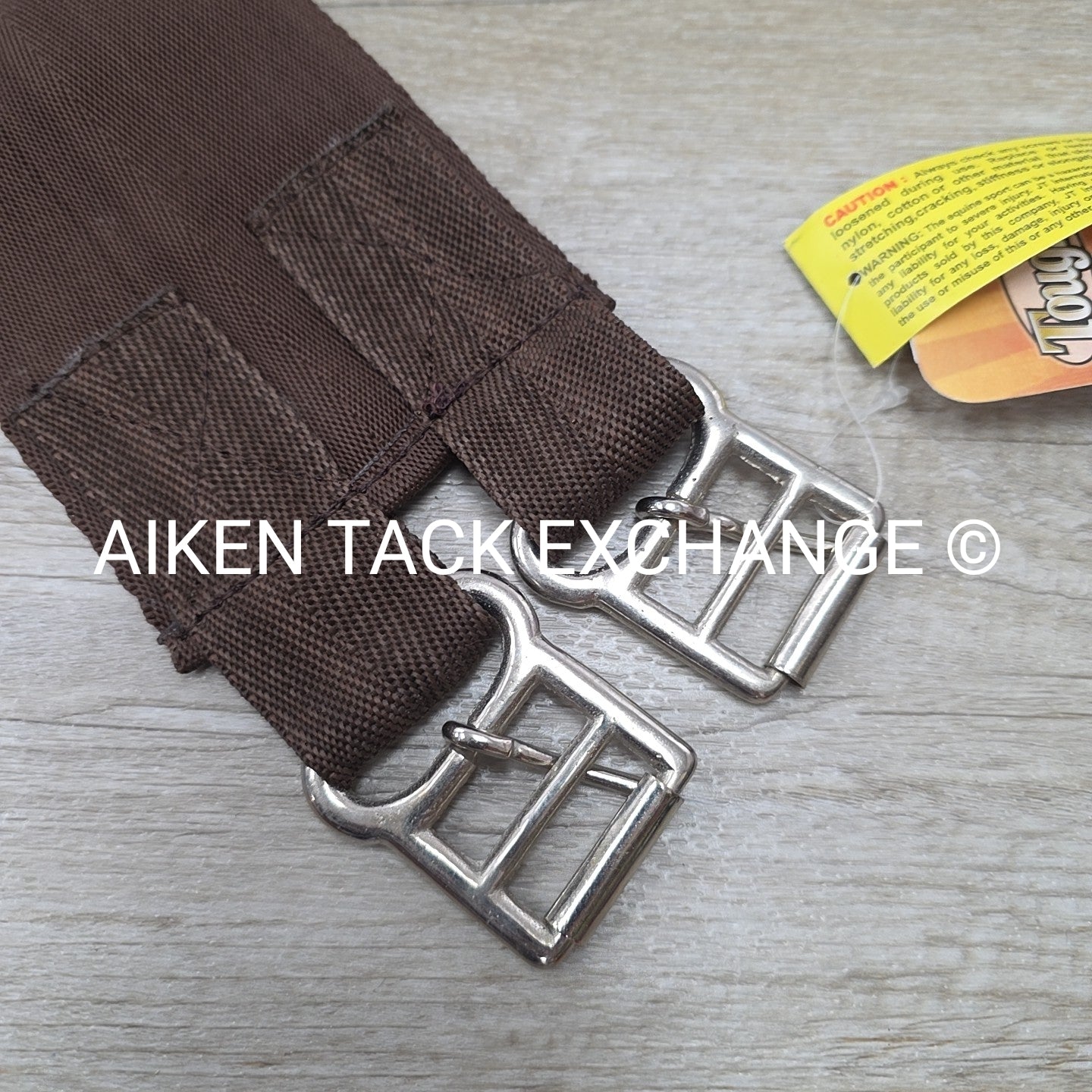 Tough 1 Nylon Girth, Brown, 48"