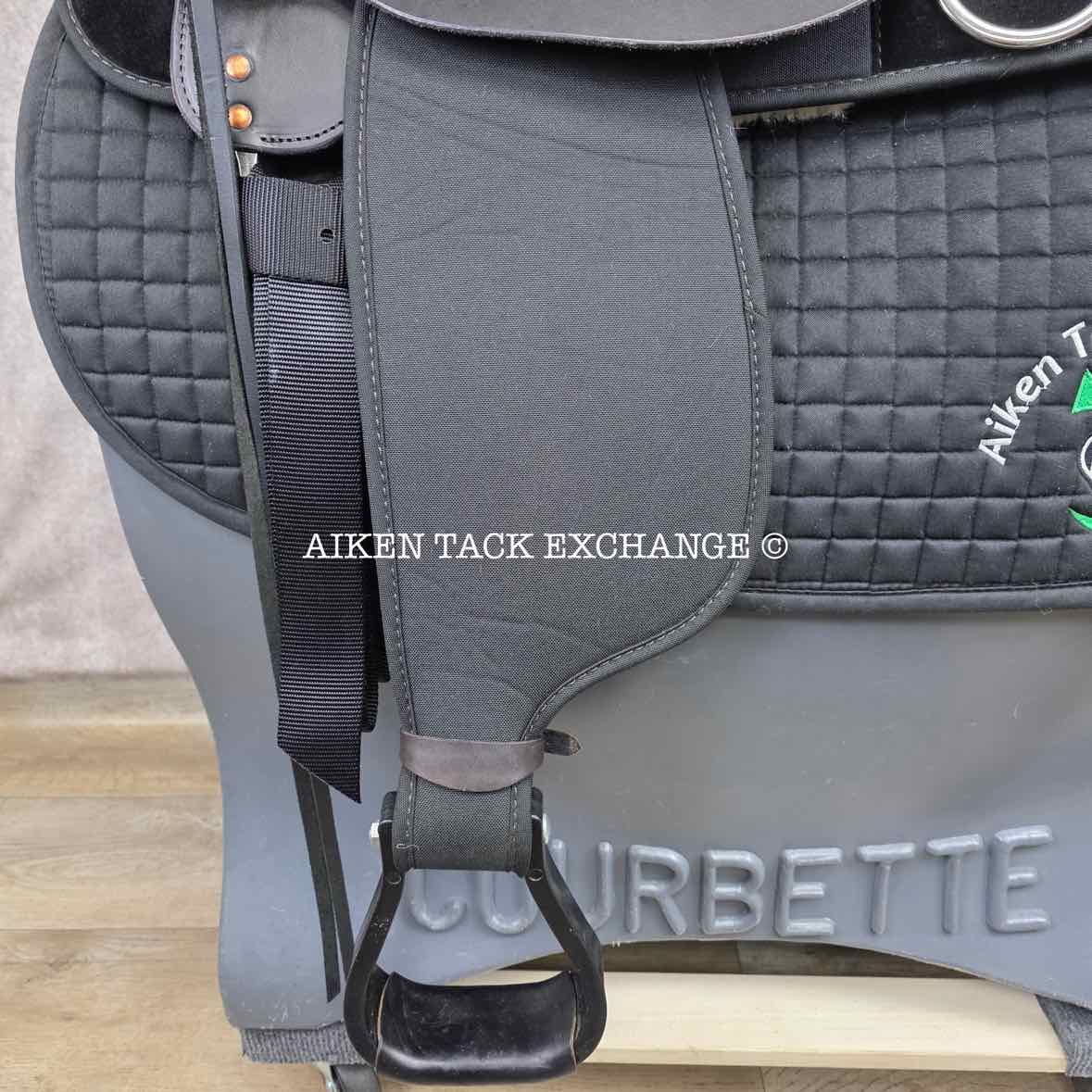 2020 High Horse by Circle Y 6910 Lockhart Cordura Trail Western Saddle, 17" Seat, Regular Tree - Semi QH Bars