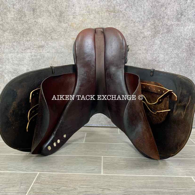 **SOLD** Courbette The Stylist II DL Close Contact Saddle, 16.5" Seat, 31 Tree - Medium Wide, Foam Panels