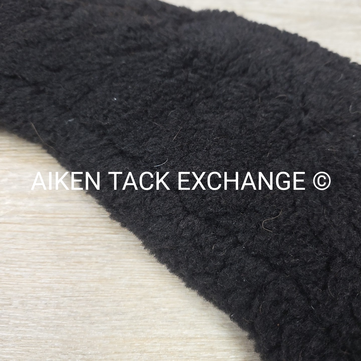 Total Saddle Fit Fleece Girth Cover, Black, 28"