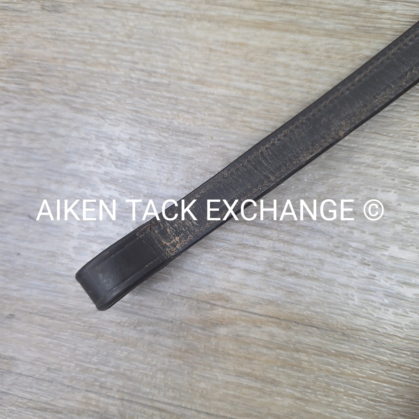 Round Raised Browband, Brown, Size 13.5"