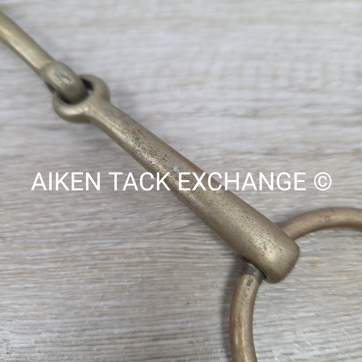 Herm Sprenger Single Joint Loose Ring Bradoon Bit 5.75"