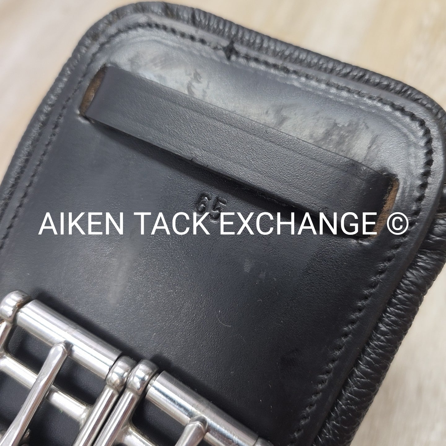 Kentaur Geneva Anatomic Dressage Girth, Black, 65 cm (26 in)