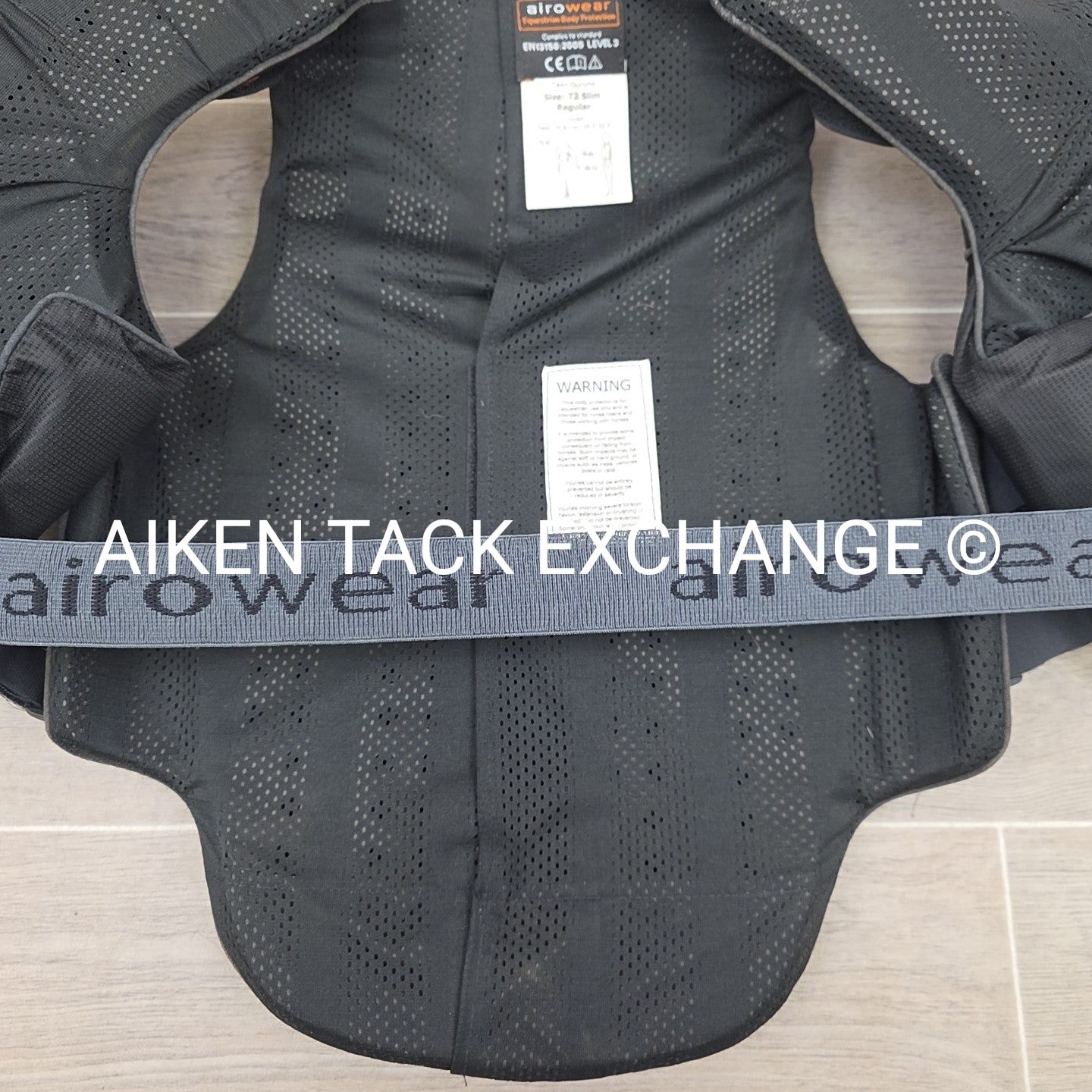 Charles Owen Airowear Teen Outlyne Cross Country Safety Vest, Size T2 Slim