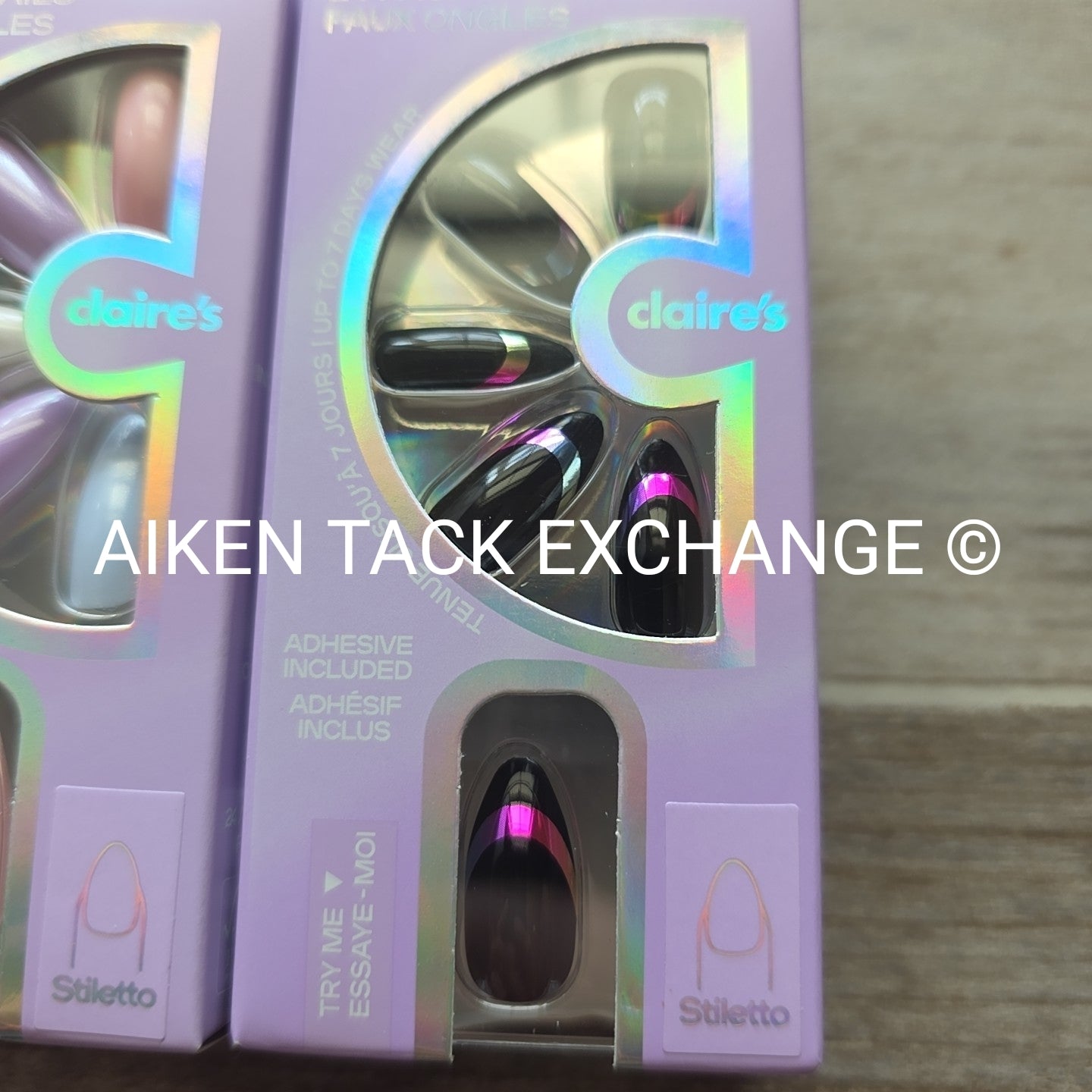 Claire's Press-On Nails (2 Sets) - 24 Count Each (48 Total)