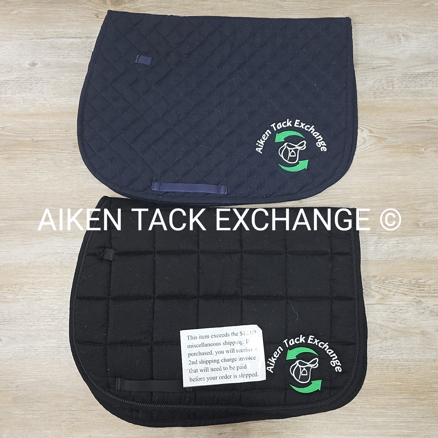 BARGAIN BUNDLE: 2 All Purpose Saddle Pads with ATE Logo