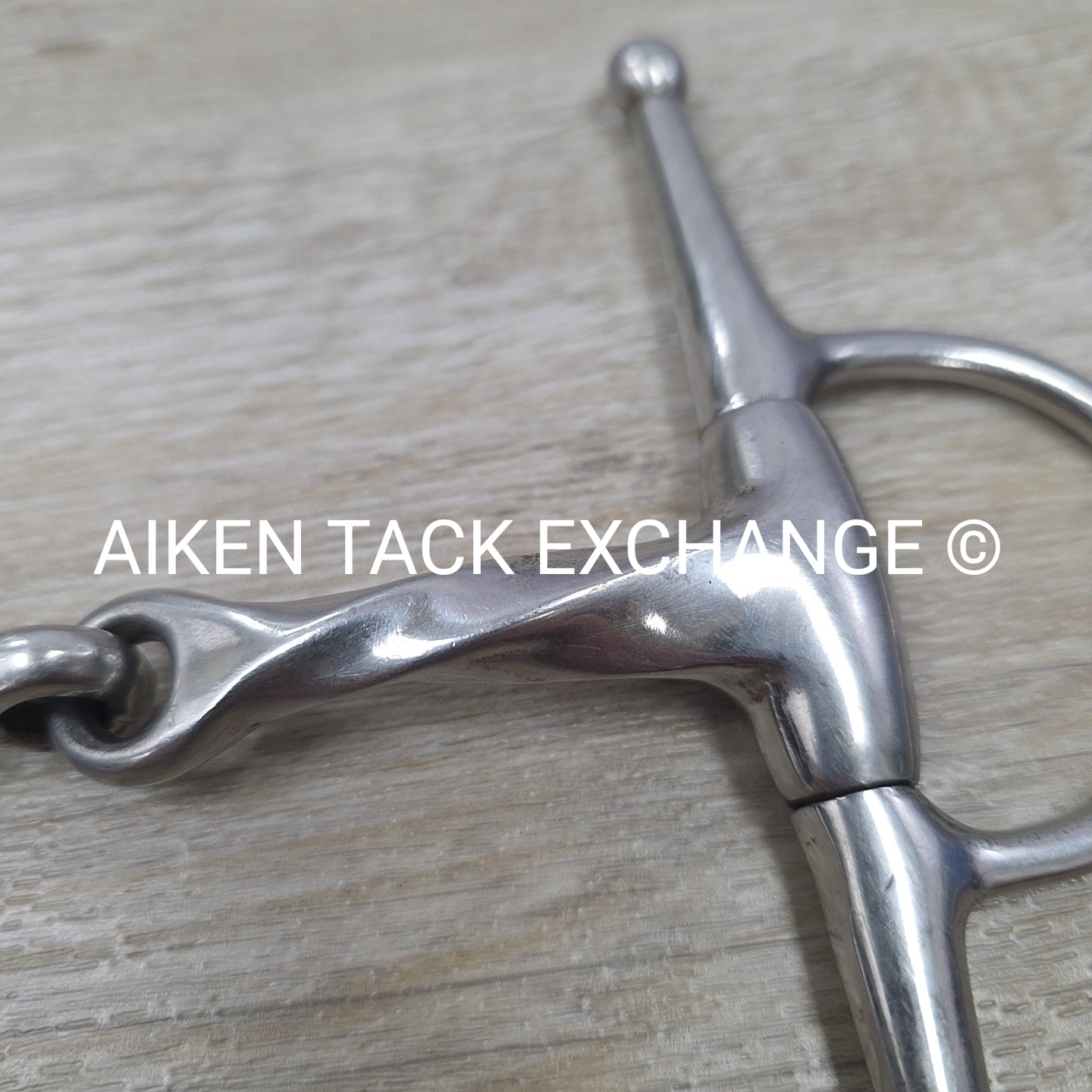 Single Joint Twisted Full Cheek Bit 5"