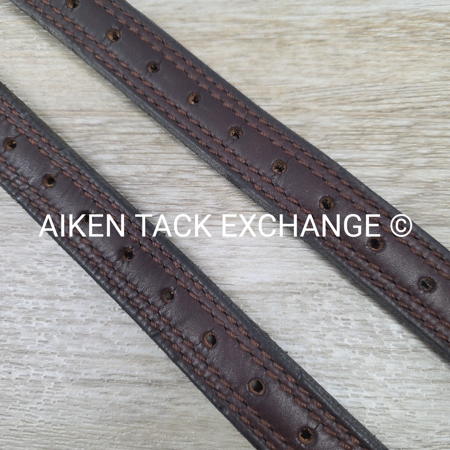 York Ridge Nylon Lined Stirrup Leathers, Brown, 60"